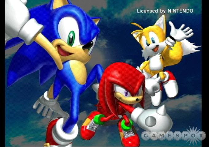 See screenshots of Sonic Heroes