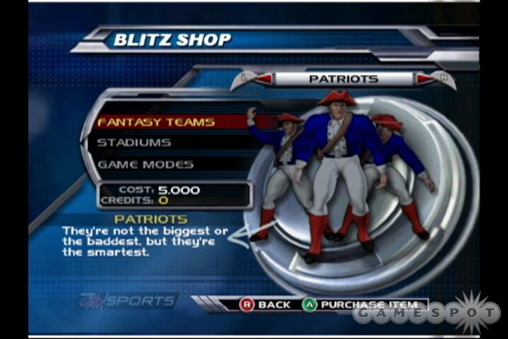 Blitz Pro features the same style of tongue-in-cheek commentary as previous Midway sports titles.