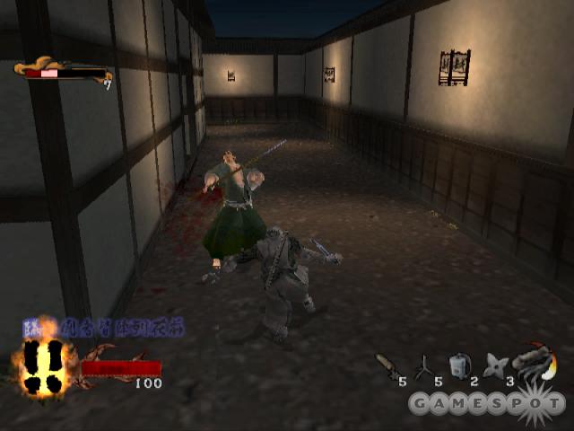 Tenchu features updated visuals, especially in the new Xbox-exclusive levels.