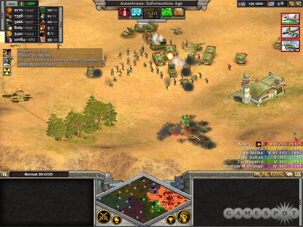 The new nations will have abilities that may very well change the way Rise of Nations is played.