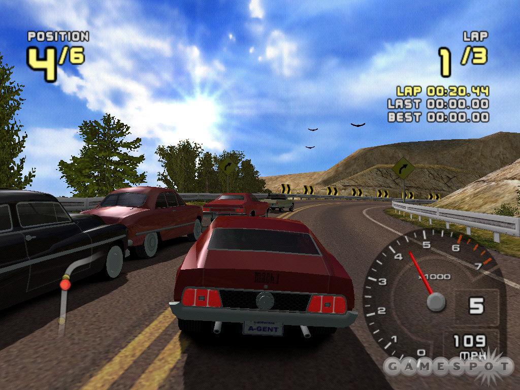 Ford Racing 2 showcases a seriously diverse assortment of past, present, and future Ford vehicles in a wide range of settings.