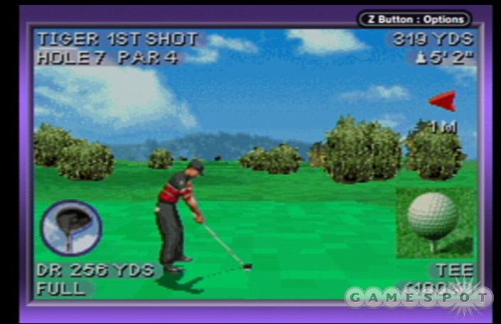 Of all the versions of Tiger Woods 2004 out there, the GBA version is easily the least impressive.