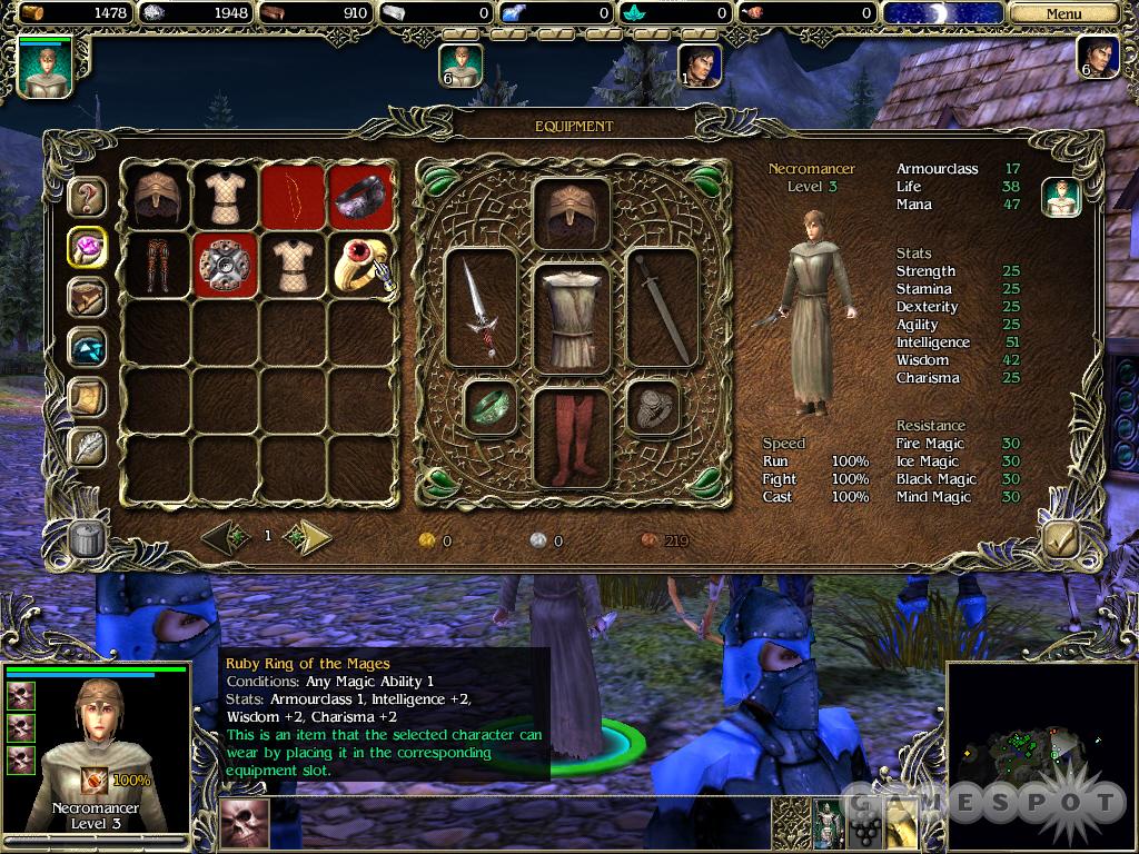 The game's blend of role-playing and real-time strategy elements ultimately works quite well.
