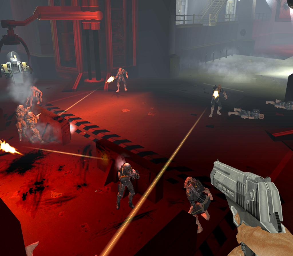 The newest Area 51 breaks free from its light-gun roots and becomes a full-fledged first-person shooter.
