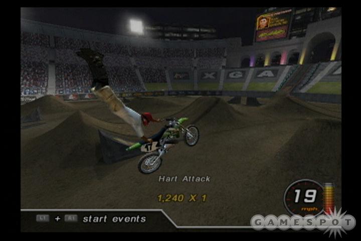 Activision's sports line has expanded to include freestyle motocross.