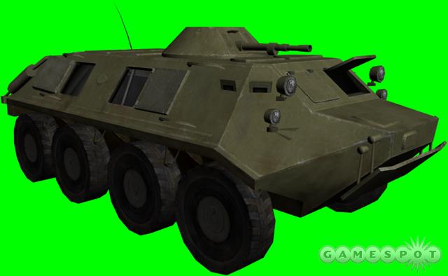 The NVA has an armored personnel carrier of its own.