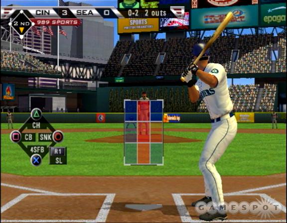 A hitter's hot and cold zones are displayed during every at bat.