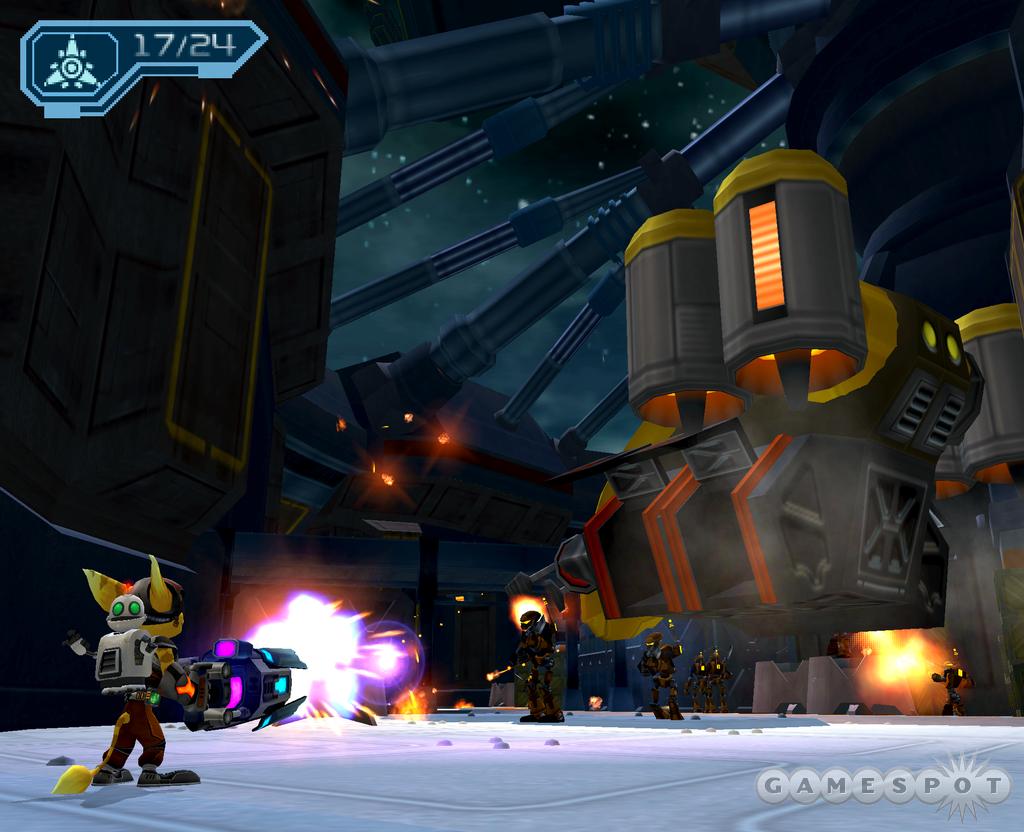 Ratchet & Clank are back to save the universe on the PlayStation 2.