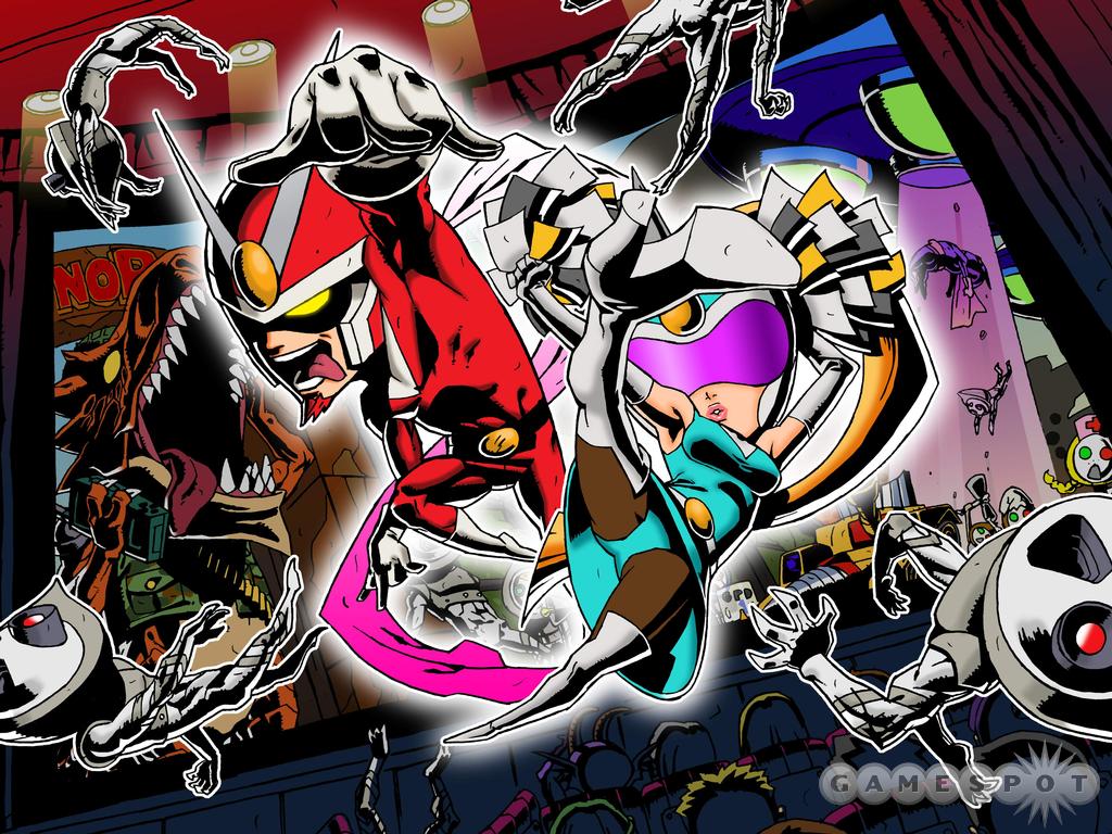 Though the previous game was a GameCube exclusive, the new Viewtiful Joe sequel will hit both the Cube and the PS2 in the fourth quarter.