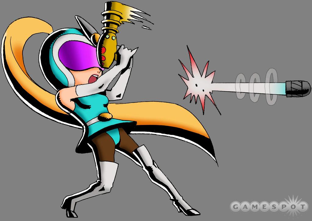 Viewtiful Joe 2 will let you play as Silvia, Joe's formerly distressed girlfriend who's now a superheroine herself.