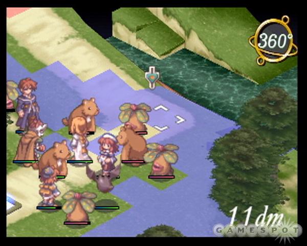 La Pucelle is a precursor to last year's Disgaea: Hour of Darkness, and bears a lot of superficial similarities to that and other strategy RPGs.
