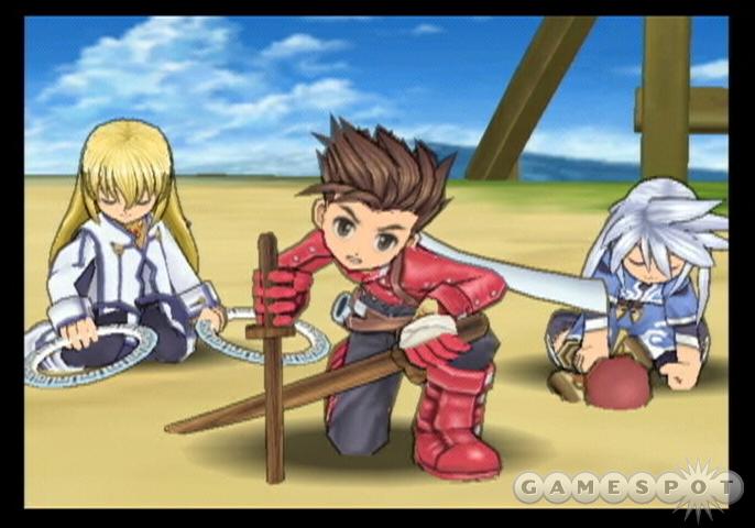 Lloyd Irving and friends will attempt to bring the balance of mana back to the land in Tales of Symphonia.