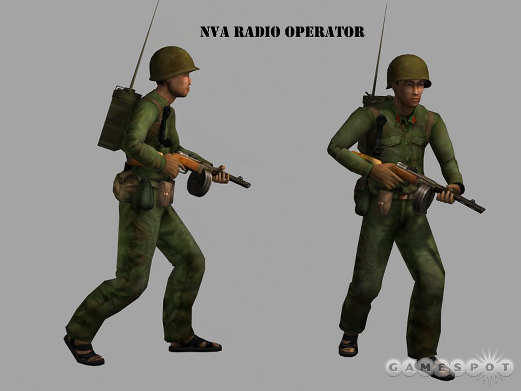The North Vietnamese Army has radio operators as well.