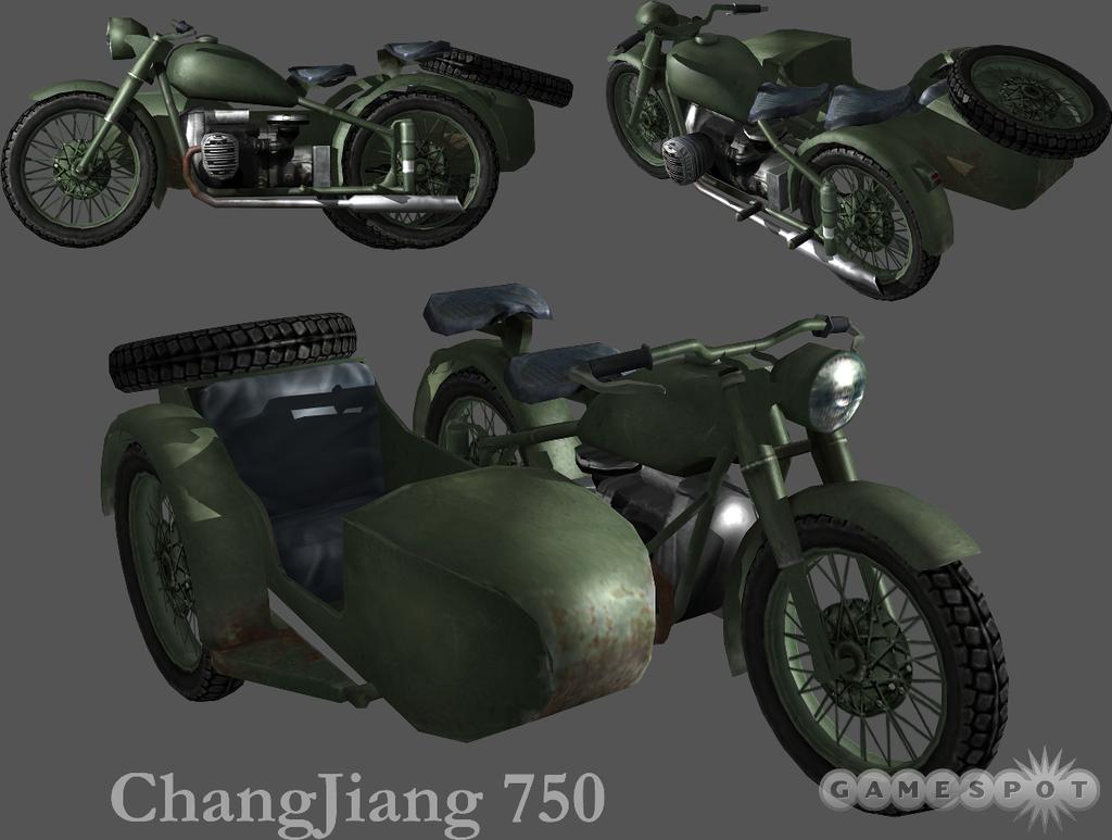 The Changjiang 750 isn't armored or armed, but it's very fast.