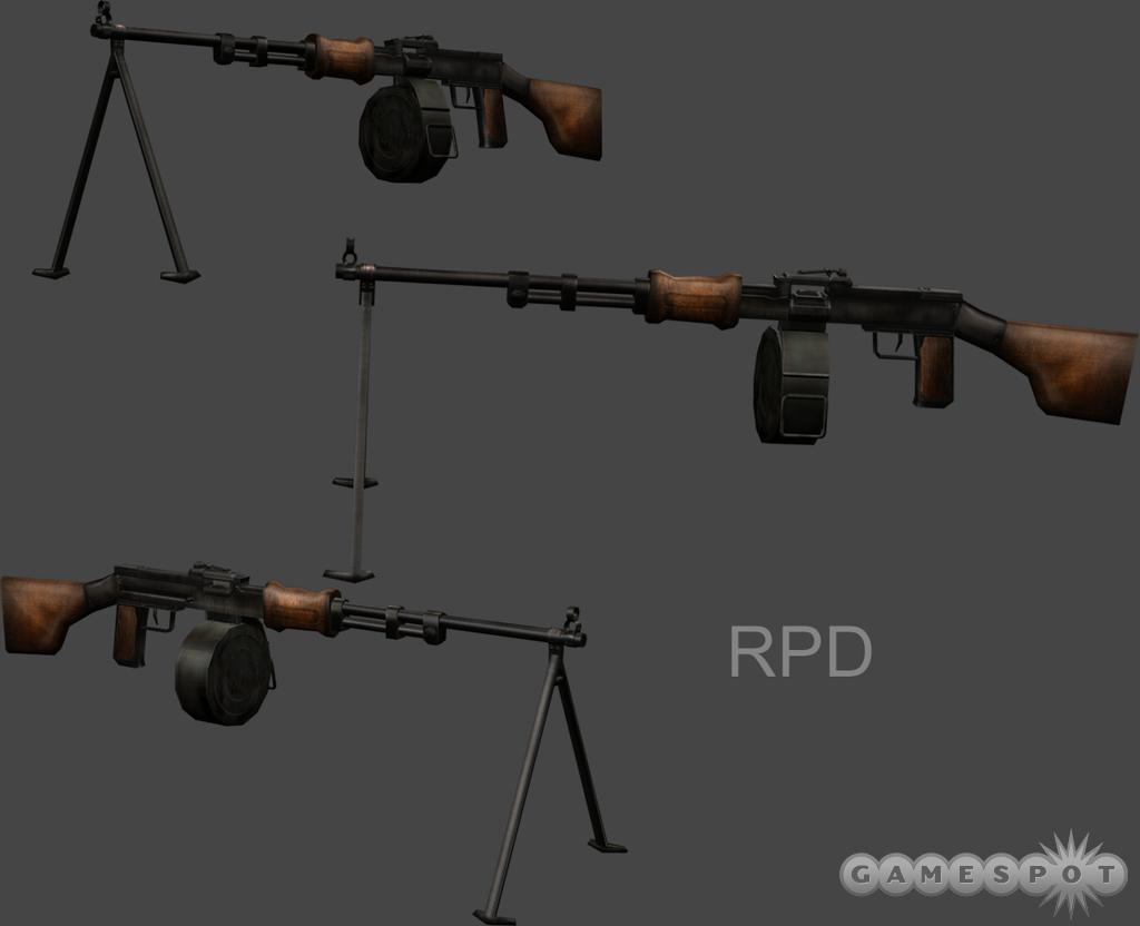 The RPD was essentially a lighter, faster M60.
