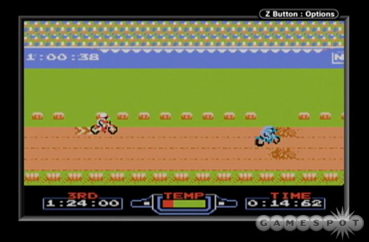 This is a faithful re-release of Nintendo's classic motocross game.