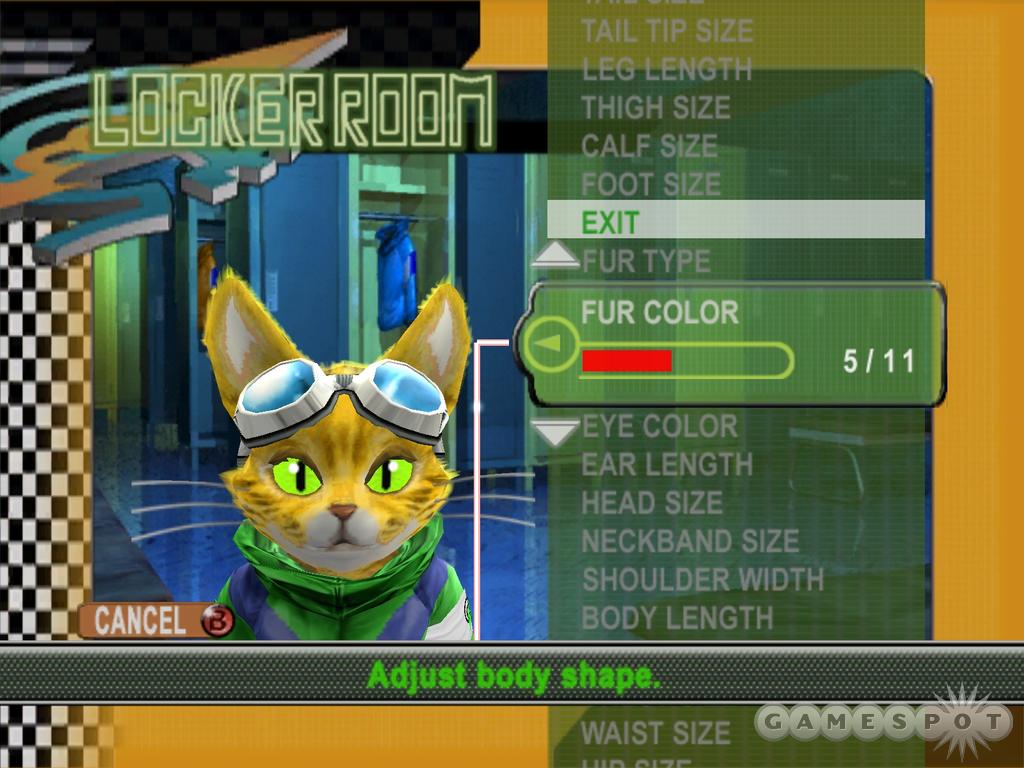 You'll have a ton of ways to customize your kitty in Blinx 2.