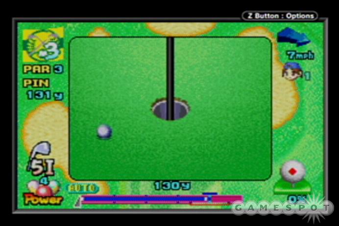 Players may be surprised by the dearth of Mario in Mario Golf's story mode.