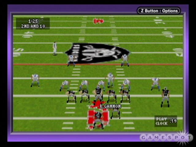 The GBA version of Madden NFL 2005's most important feature is its new gameplay engine.