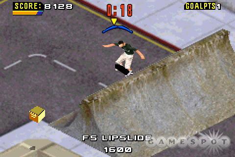The Zodiac version of Tony Hawk 4 is a cleaned-up port of the Game Boy Advance release.
