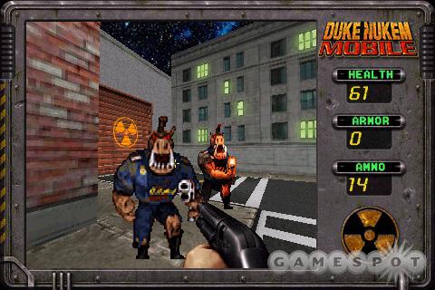 Duke Nukem's short levels feel more like deathmatch arenas.