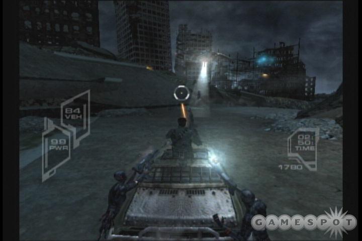 Vehicles are featured in most of the game's 14 levels, and they come in many different shapes and sizes.