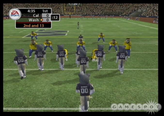 The Xbox and GameCube versions of NCAA Football 2005 suffer from some slowdown problems. The PS2 version has a more solid frame rate.