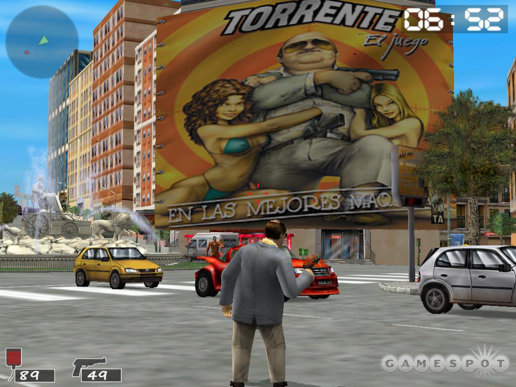 Meet Torrente, the sleaziest cop in Madrid. He's also the game's hero.