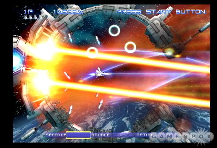 Treasure's stamp is evident on Gradius V, much to every fanboy's delight.