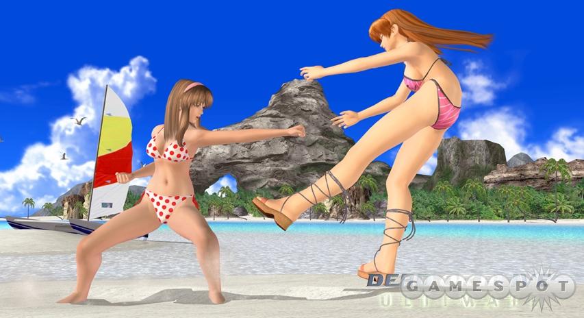 As always, Dead or Alive Ultimate's graphics are quite fetching.