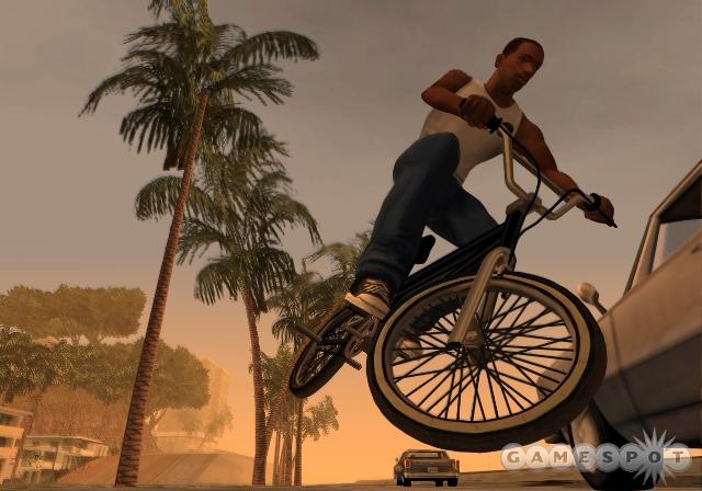 The unassuming BMX bike seems like it's going to be one of the most fun to drive new modes of transportation in San Andreas.