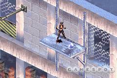 Although there are a few fistfights in every level, play mainly involves jumping across platforms and swinging between poles.