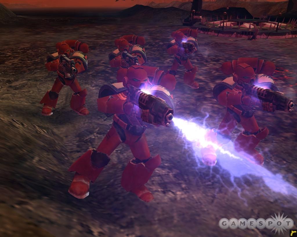 Space marines are just one of the core units in the game.
