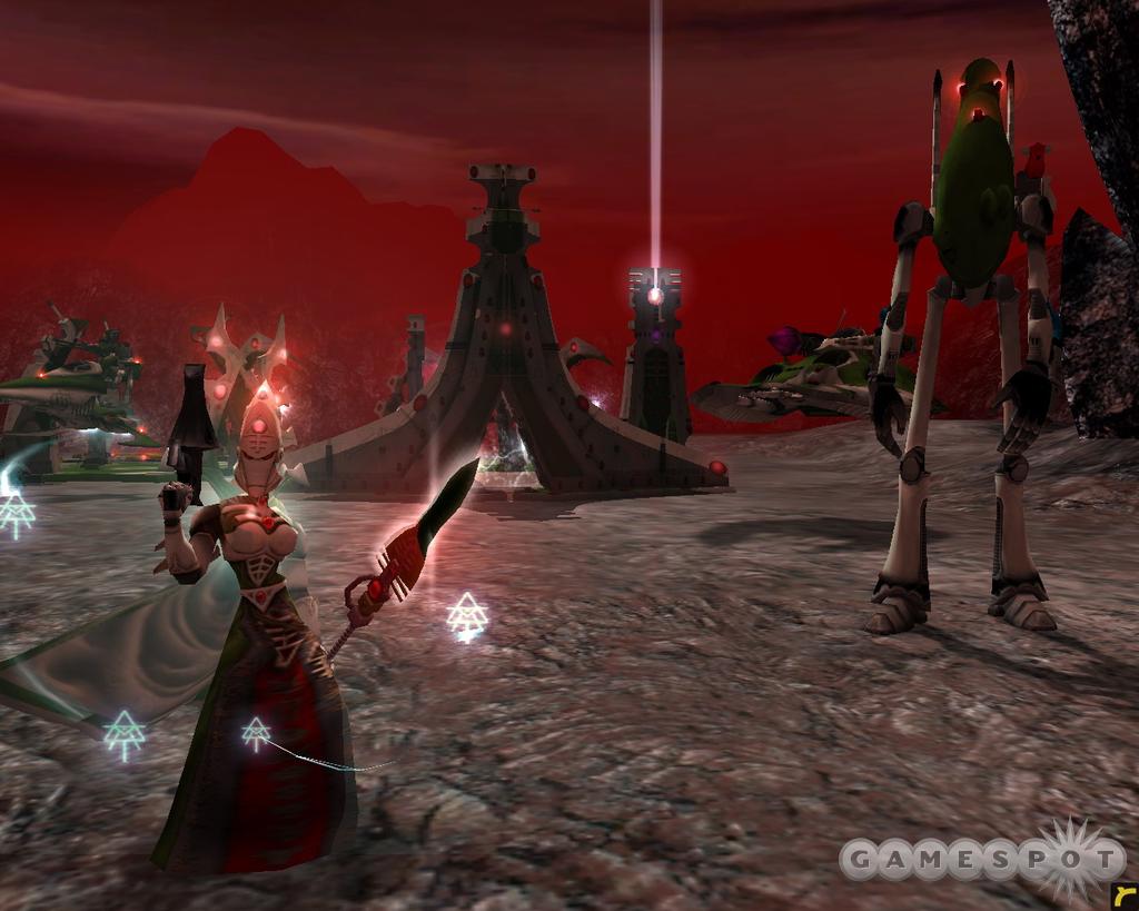 The eldar are one of the enemies in the single-player campaign.