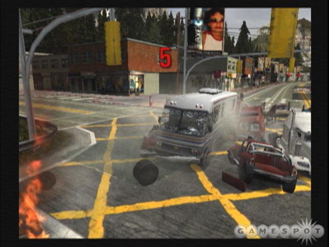 Keep the eyedrops handy. Burnout 3 moves so fast, you won't want to blink.