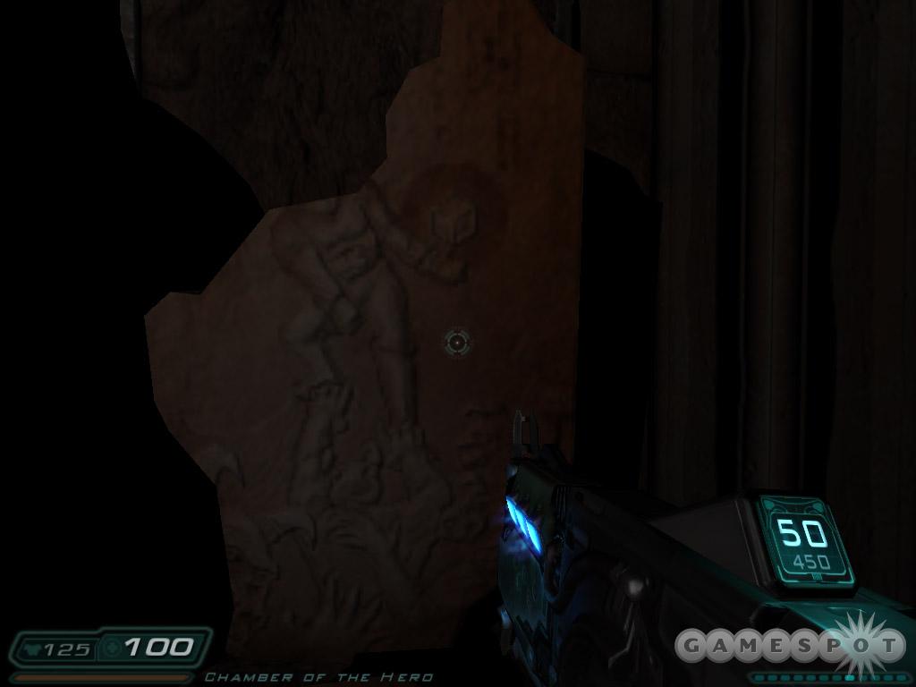 This tablet looks remarkably like the original Doom artwork.