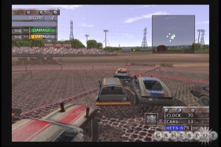 The official sport of the mullet haircut has found its way to the Xbox and PlayStation 2 in Test Drive: Eve of Destruction.