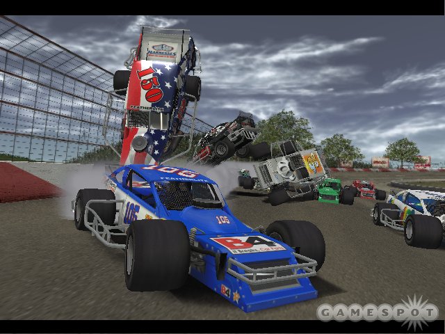 NASCAR 2005 includes the Nextel Series, the Busch Series, the Craftsman Truck Series, and the Featherlite Modified Series.
