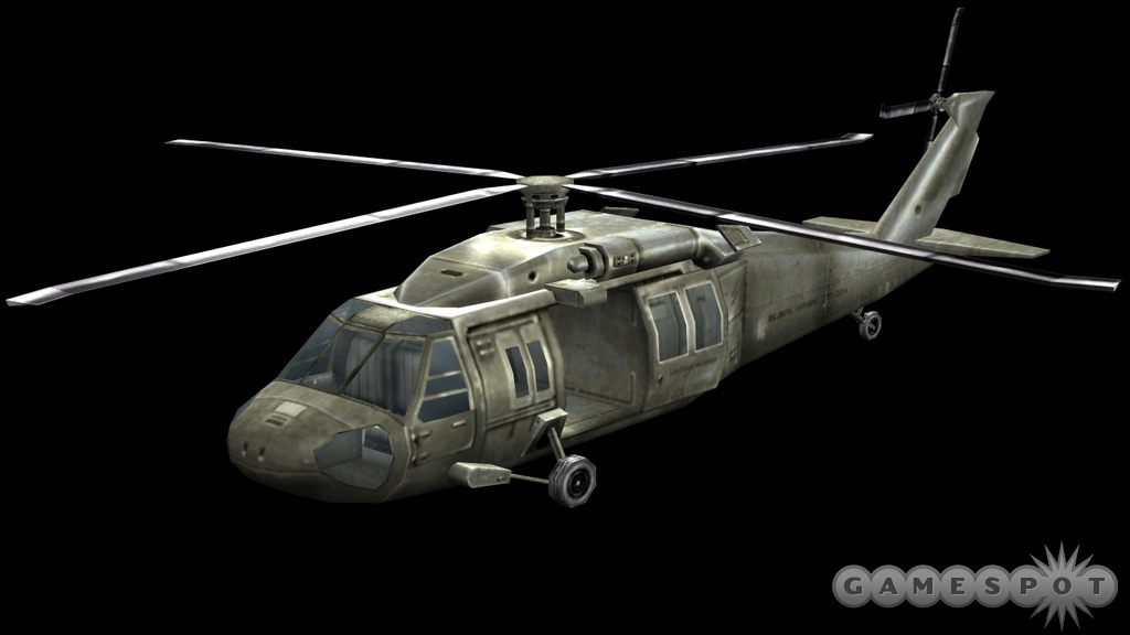 The UH-60 Transport Helicopter.