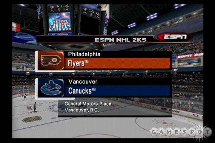 ESPN NHL 2K5 (PS2) Blues vs Predators 