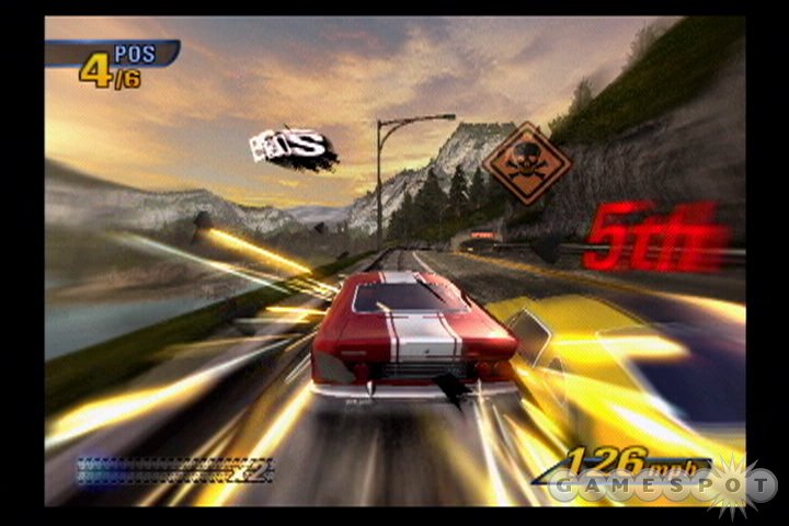 Still pictures can't do Burnout 3 justice.