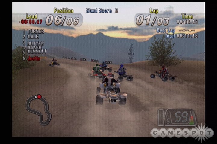 The CPU riders are both intelligent and aggressive.