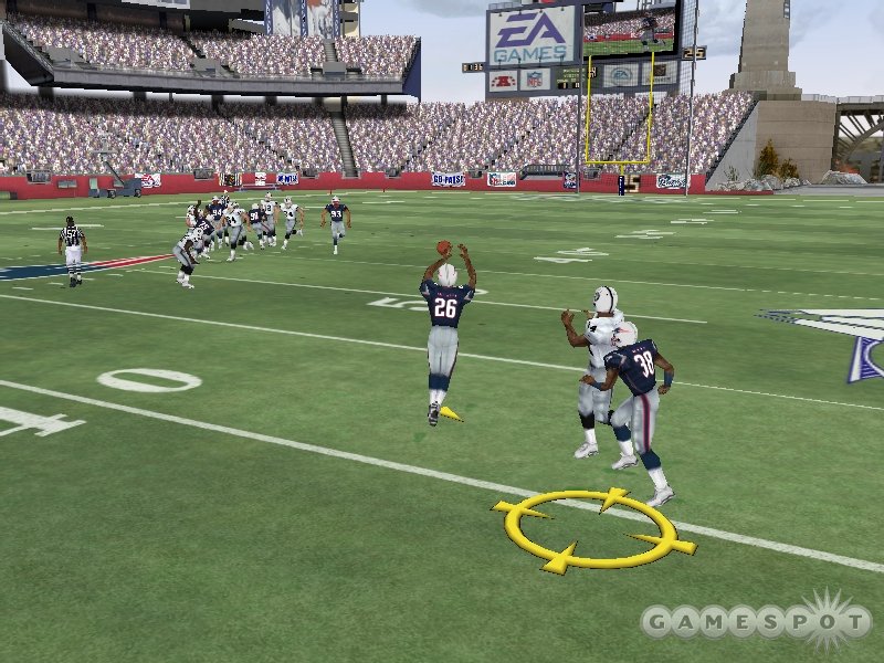 Madden 2005 places a premium on smart defensive play.