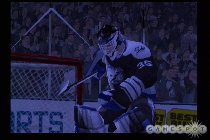 The online play in NHL 2005 is fairly lacking in both features and performance.