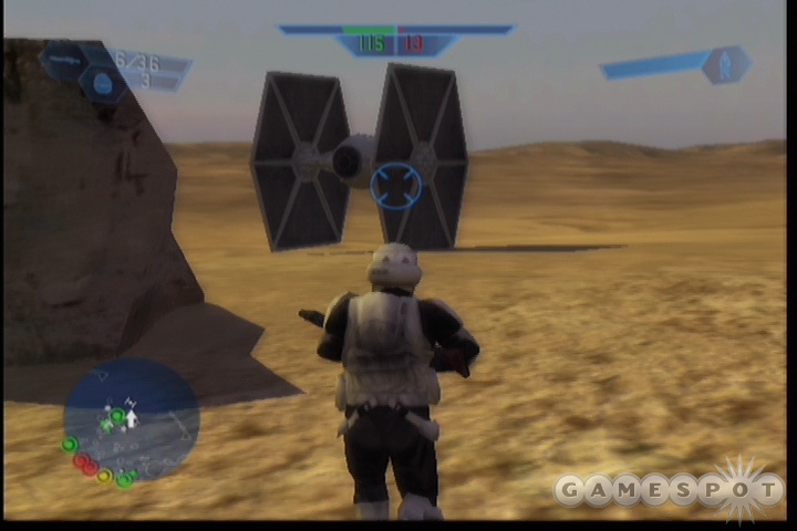 Battlefront is set in two different time periods in the Star Wars universe.