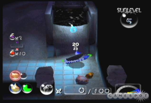 Blue pikmin will be important to recover treasure that’s resting underwater.