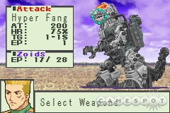 Building Zoids, putting weapons on them, and then using them in battle is very satisfying...