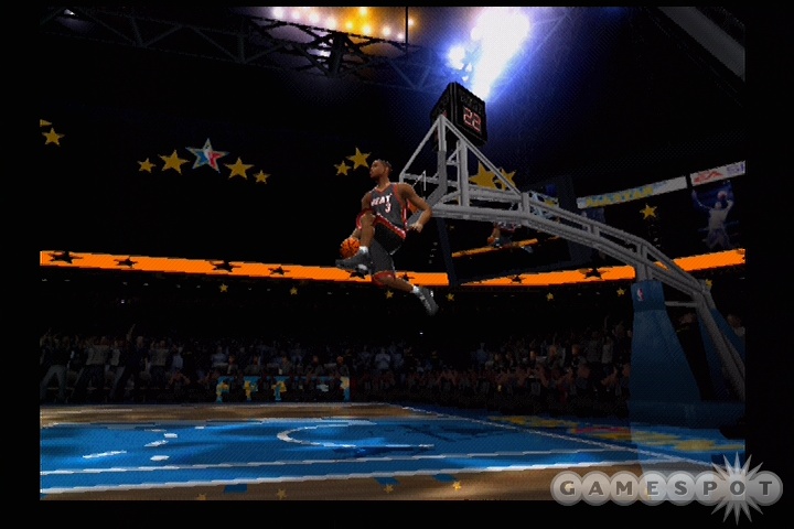 The slam-dunk contest is the centerpiece of the all-star weekend.