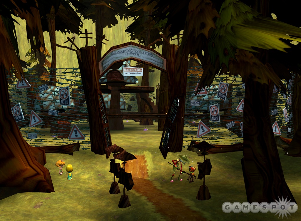 Go mind-spelunking with one weird, bug-eyed kid in Double Fine's Psychonauts.