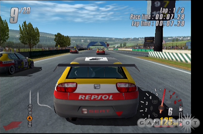 TOCA 2 isn't the prettiest looking racing game you'll ever see, but it's still quite pleasing to look at.